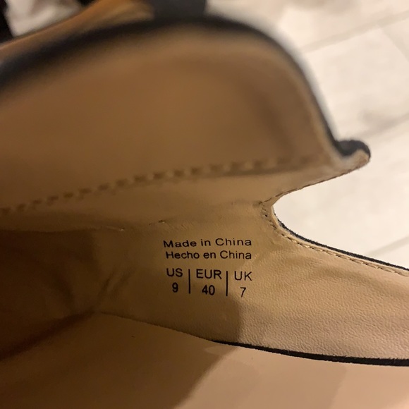 Aldo Slip On Pointed Toe Open Back Slides - Picture 9 of 10